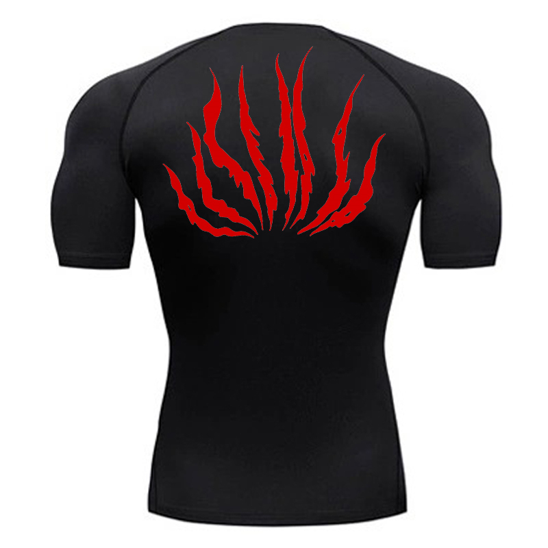 Tee Graphic Print - Grafische print atletische sneldrogende t-shirts voor