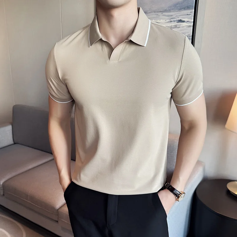 Polo Shirt Pique - Heren poloshirt zomer licht dun Britse