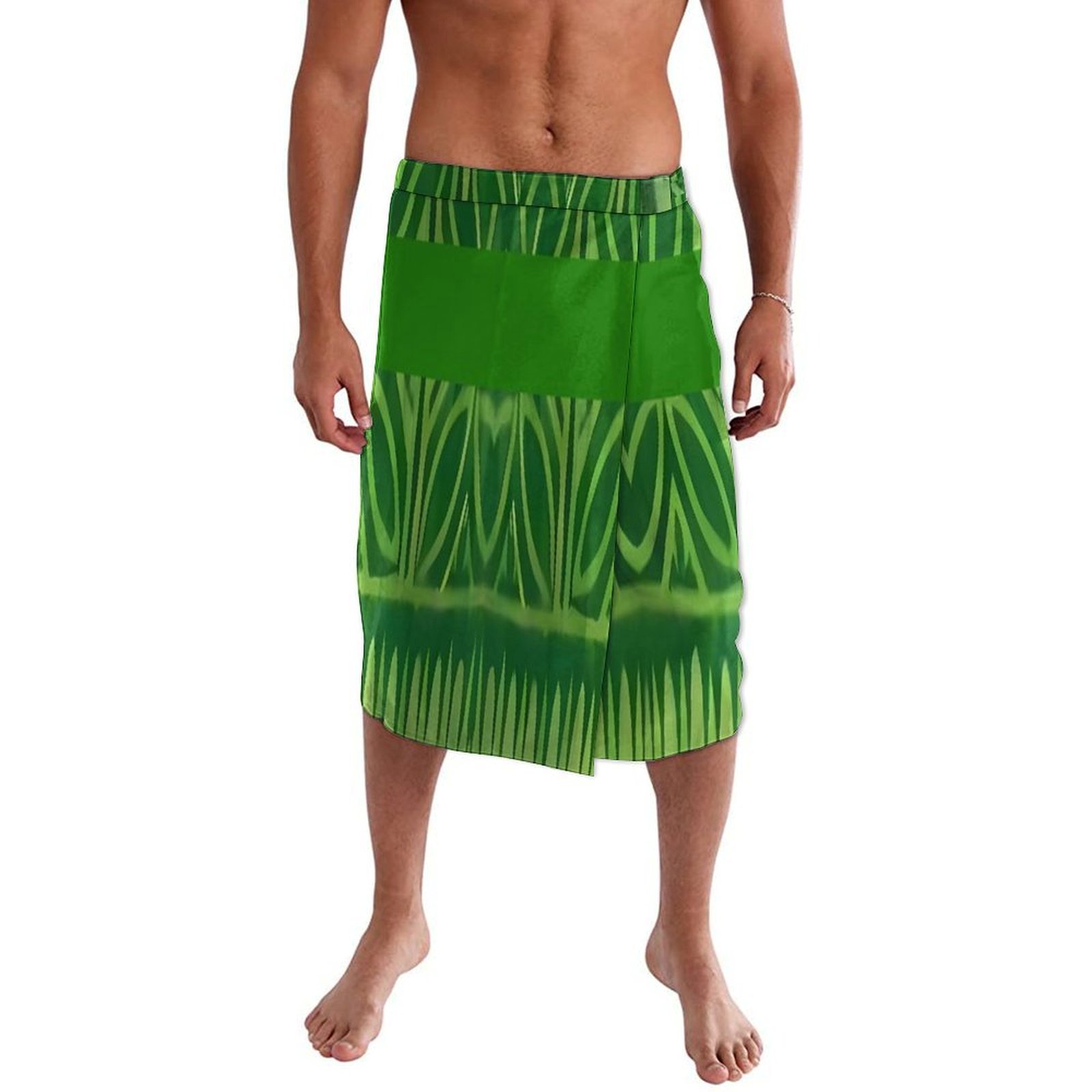 Sarong Men Wrap - Hawaïaans eiland op maat gemaakte zachte