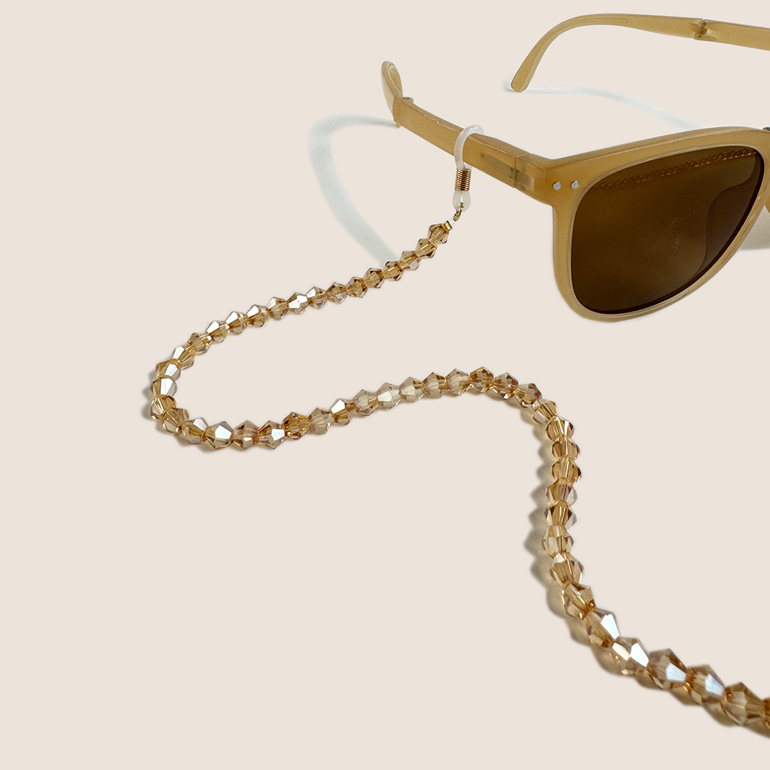 Sunglass Retainer Cord - Handgemaakte kristallen glazen brillenketting Mode zonnebril