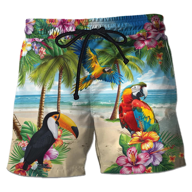 Papegaai Toekan 3d Print Korte - Trunks Board Surf recensie en prijs