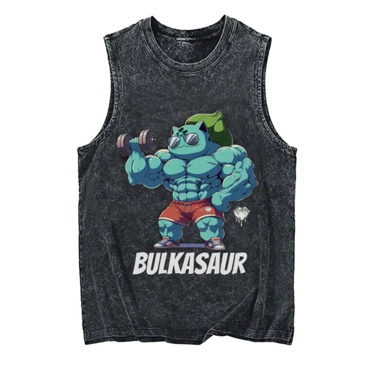 2026 Pokemon Pikachu Acid Wash - Tank Top Muscle recensie en prijs