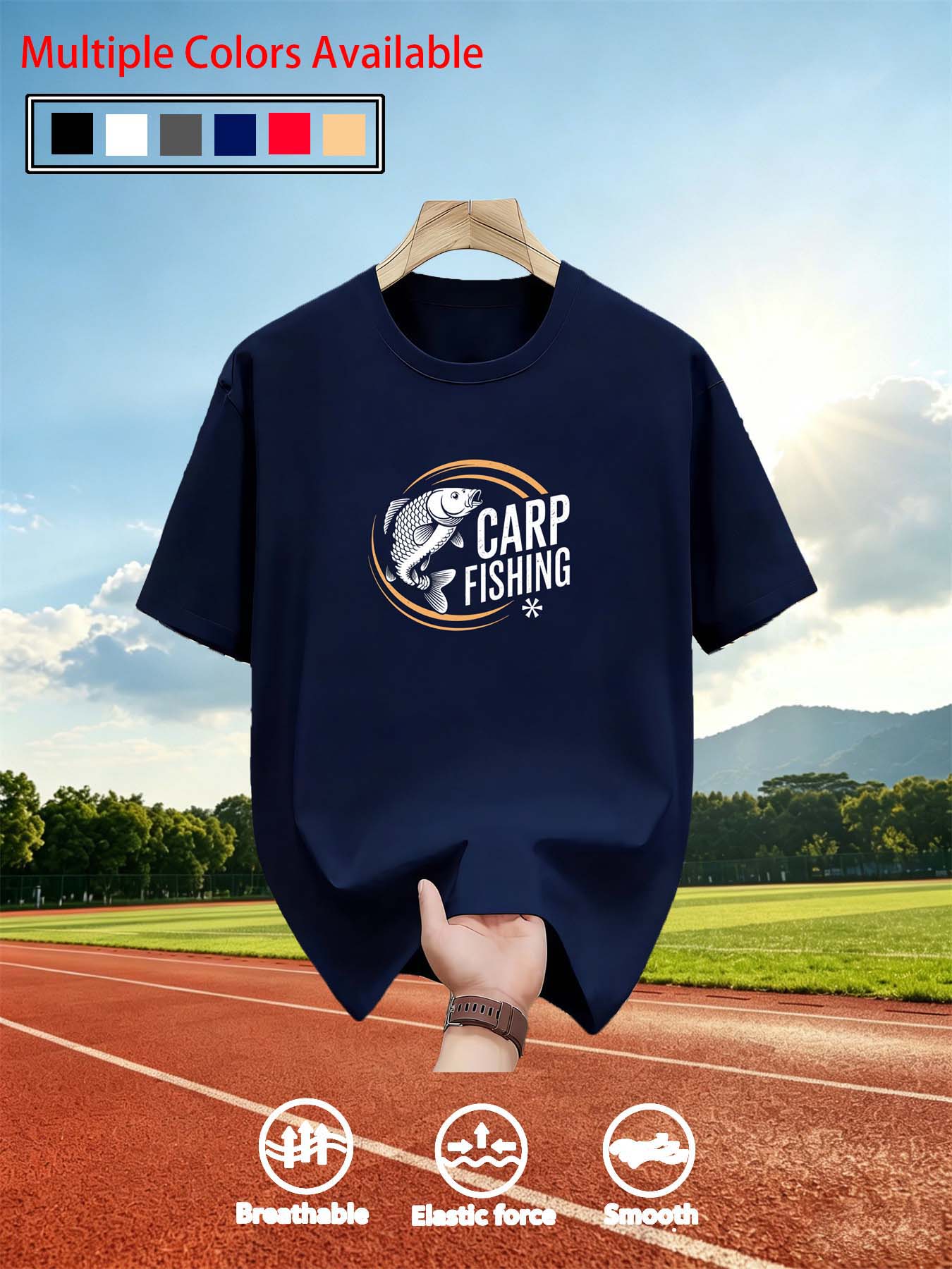 Heren T-shirt met O-hals en ko - Tee Graphic Print recensie en prijs
