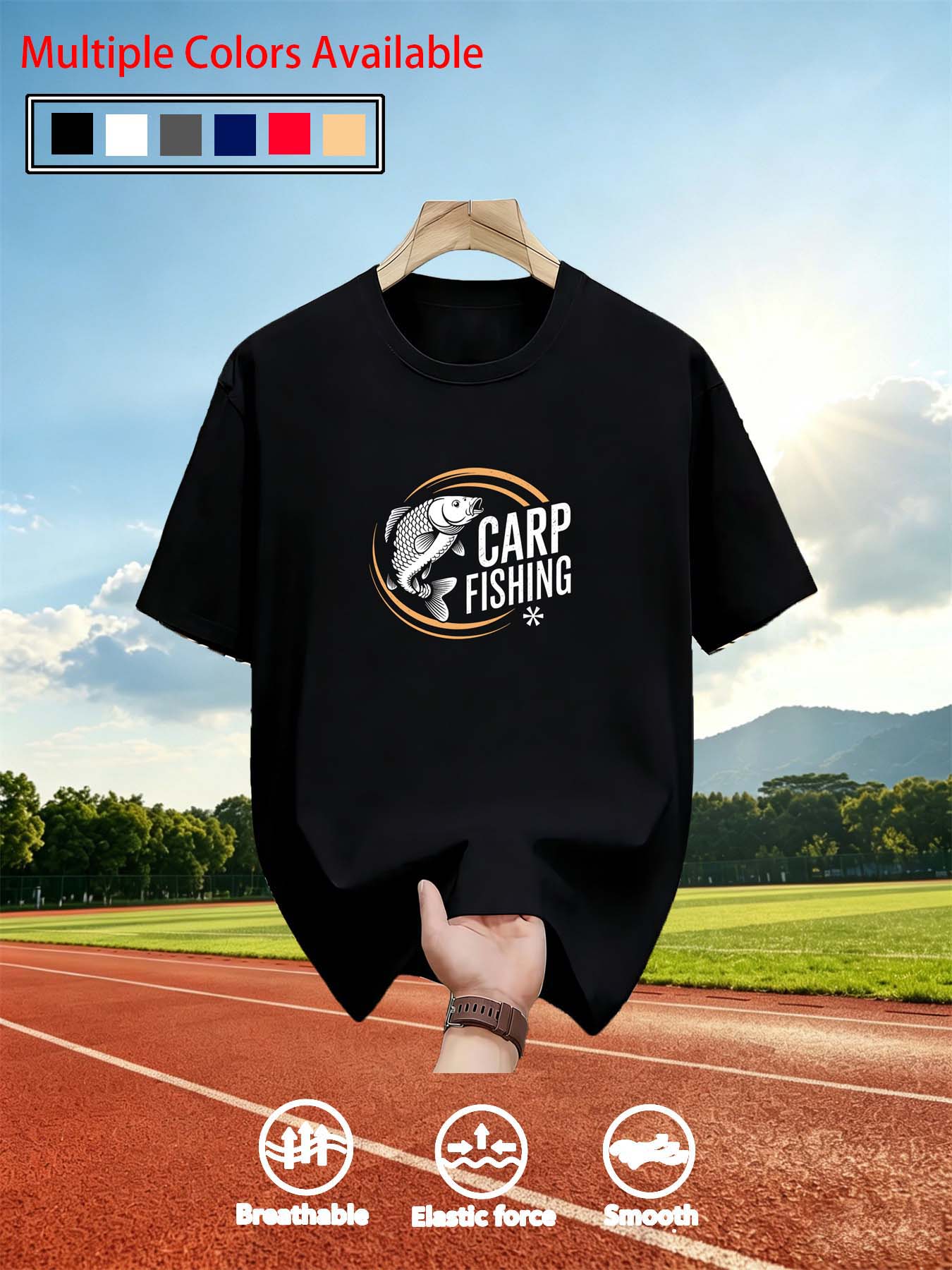 Heren T-shirt met O-hals en ko - Tee Graphic Print recensie en prijs