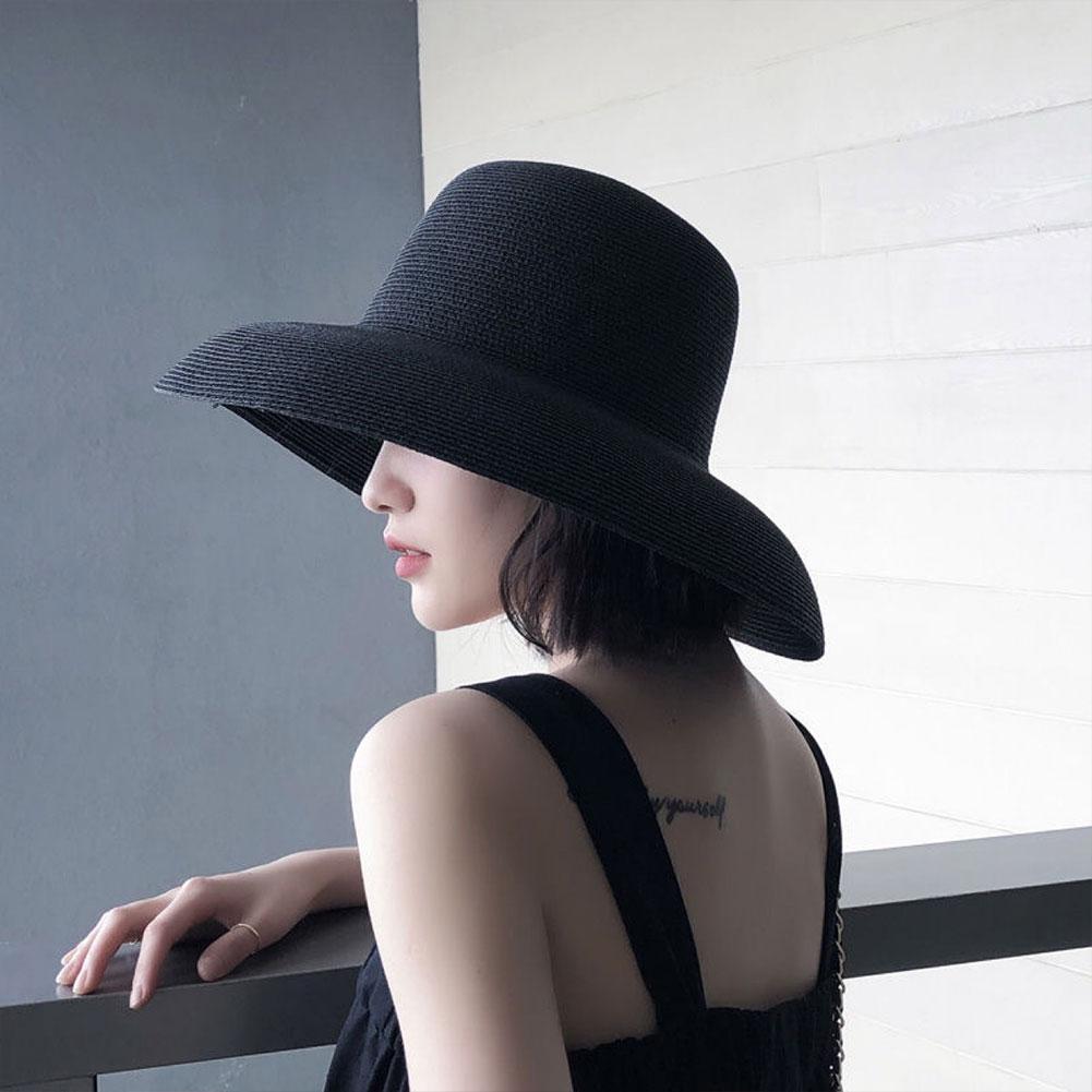 Franse Hepburn Stijl Brede Ran - Bucket Hat Straw recensie en prijs