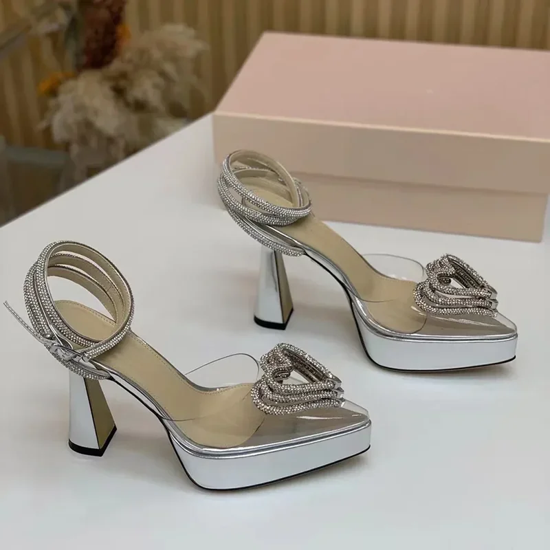 Platform Kristal Liefde Decora - Casual Sandal Leather recensie en prijs